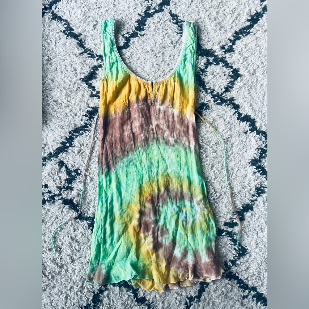 Vintage Y2K Tie Dye Dress